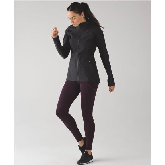 lululemon athletica Jackets & Blazers - Lululemon Sleet Sprinter‎ Jacket Black Size 4
